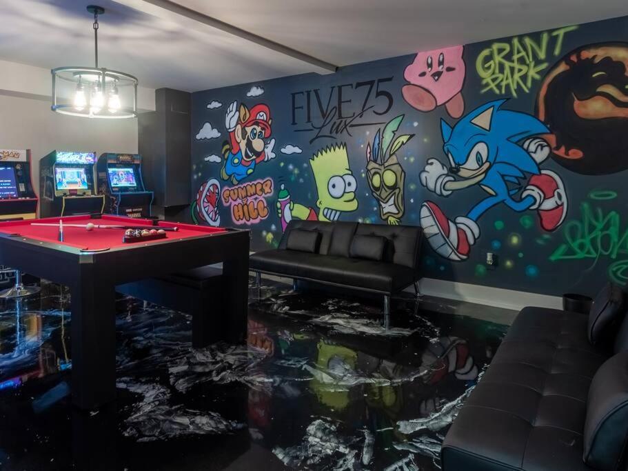 Five75Lux Atl King Bed & Game Room Downtown Atlanta Exterior photo